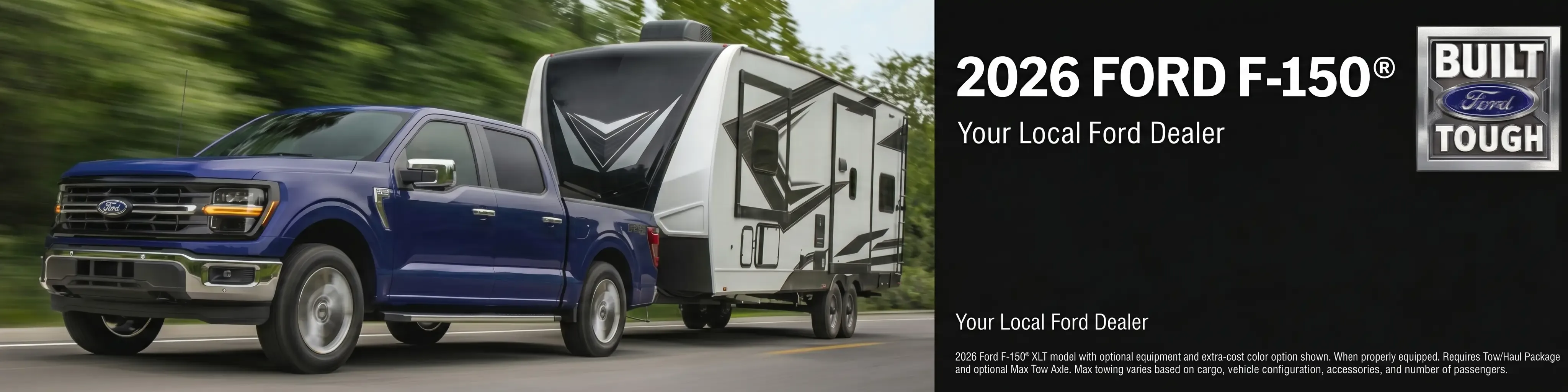 2026 Ford F-150 Built Ford Tough available at Walterboro Ford dealer